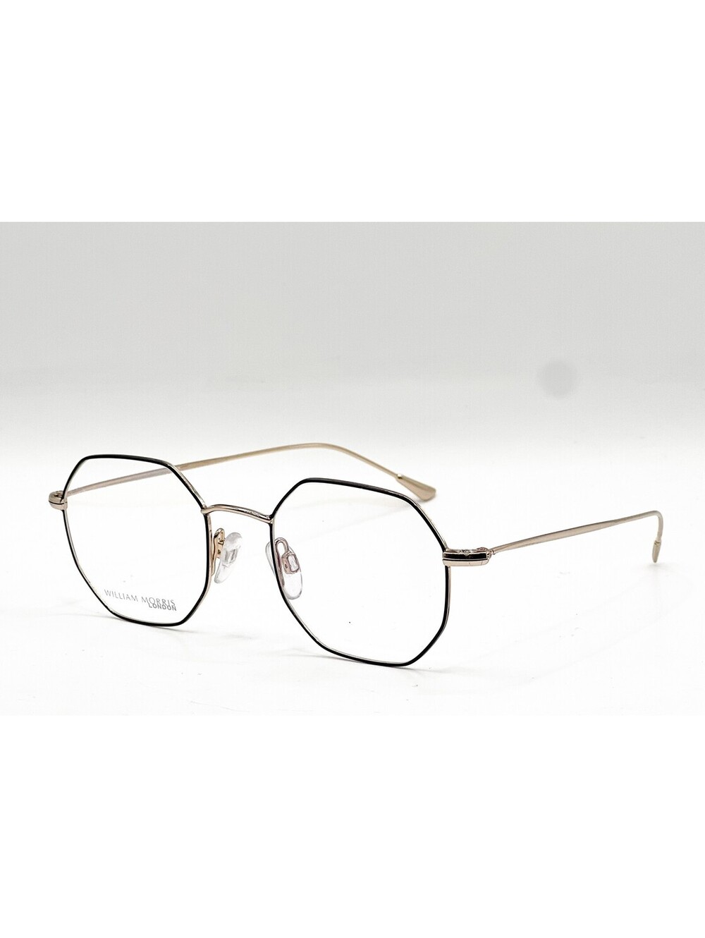William Morris 50087 C2 Black/Gold Authentic Eyeglasses 48-20-145